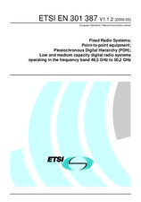 Die Norm ETSI EN 301387-V1.1.2 31.5.2000 Ansicht
