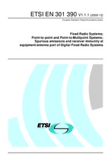 Die Norm ETSI EN 301390-V1.1.1 6.12.2000 Ansicht