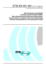 Die Norm ETSI EN 301391-V1.1.1 6.1.2000 Ansicht