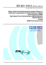 Die Norm ETSI EN 301419-2-V5.0.3 17.3.1999 Ansicht
