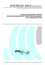 Die Norm ETSI EN 301435-2-V1.2.4 6.12.2000 Ansicht