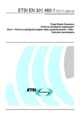 Die Norm ETSI EN 301460-1-V1.1.1 17.10.2000 Ansicht