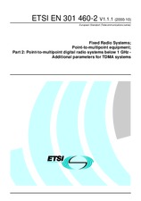 Die Norm ETSI EN 301460-2-V1.1.1 17.10.2000 Ansicht