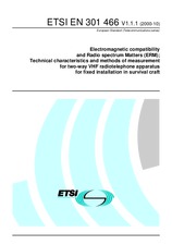 Die Norm ETSI EN 301466-V1.1.1 17.10.2000 Ansicht
