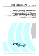 Die Norm ETSI EN 301473-V1.3.1 19.8.2004 Ansicht