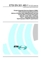Die Norm ETSI EN 301483-1-V1.2.2 28.9.2000 Ansicht