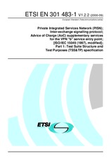 Die Norm ETSI EN 301483-1-V1.2.2 28.9.2000 Ansicht
