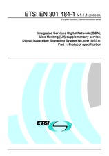 Die Norm ETSI EN 301484-1-V1.1.1 27.4.2000 Ansicht