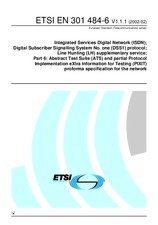 Die Norm ETSI EN 301484-6-V1.1.1 11.2.2002 Ansicht