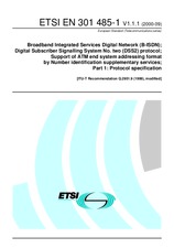 Die Norm ETSI EN 301485-1-V1.1.1 12.9.2000 Ansicht