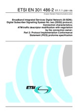Die Norm ETSI EN 301486-2-V1.1.1 5.9.2001 Ansicht