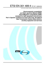 Die Norm ETSI EN 301489-4-V1.4.1 12.5.2009 Ansicht