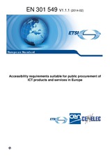Die Norm ETSI EN 301549-V1.1.1 12.2.2014 Ansicht