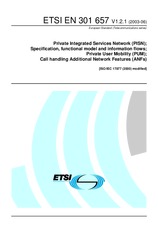 Die Norm ETSI EN 301657-V1.2.1 16.6.2003 Ansicht