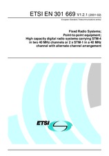 Die Norm ETSI EN 301669-V1.2.1 22.2.2001 Ansicht