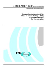 Die Norm ETSI EN 301692-V2.0.2 29.5.2000 Ansicht