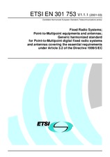Die Norm ETSI EN 301753-V1.1.1 14.3.2001 Ansicht