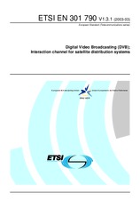 Die Norm ETSI EN 301790-V1.3.1 10.3.2003 Ansicht