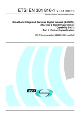 Die Norm ETSI EN 301816-1-V1.1.1 27.11.2000 Ansicht