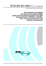 UNGÜLTIG ETSI EN 301840-1-V1.1.1 19.6.2001 Ansicht