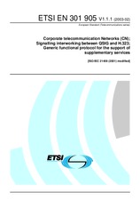 Die Norm ETSI EN 301905-V1.1.1 25.2.2003 Ansicht