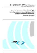 Die Norm ETSI EN 301906-V1.1.1 25.2.2003 Ansicht