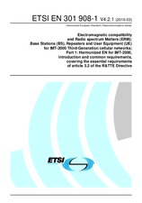 Die Norm ETSI EN 301908-1-V4.2.1 5.3.2010 Ansicht