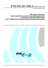 Die Norm ETSI EN 301908-3-V5.2.1 19.7.2011 Ansicht