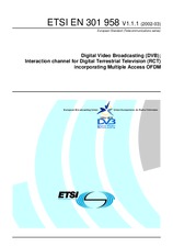 Die Norm ETSI EN 301958-V1.1.1 4.3.2002 Ansicht