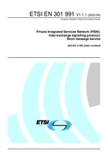 Die Norm ETSI EN 301991-V1.1.1 16.6.2003 Ansicht