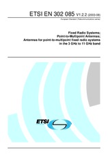 Die Norm ETSI EN 302085-V1.2.2 26.8.2003 Ansicht