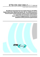 Die Norm ETSI EN 302093-2-V1.1.1 20.6.2000 Ansicht