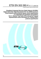 Die Norm ETSI EN 302093-4-V1.1.1 20.9.2000 Ansicht