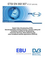 Die Norm ETSI EN 302307-V1.3.1 8.3.2013 Ansicht