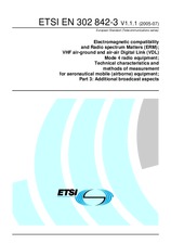 Die Norm ETSI EN 302842-3-V1.1.1 28.7.2005 Ansicht