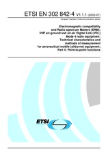Die Norm ETSI EN 302842-4-V1.1.1 28.7.2005 Ansicht
