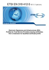 UNGÜLTIG ETSI EN 319412-5-V1.1.1 31.1.2013 Ansicht