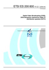 Die Norm ETSI ES 200800-V1.2.1 14.4.2000 Ansicht