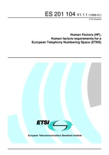 Ansicht ETSI ES 201104-V1.1.1 31.1.1998