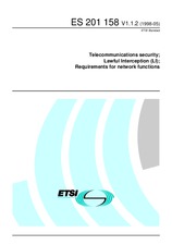 Die Norm ETSI ES 201158-V1.1.2 31.5.1998 Ansicht