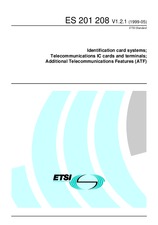 Die Norm ETSI ES 201208-V1.2.1 6.5.1999 Ansicht