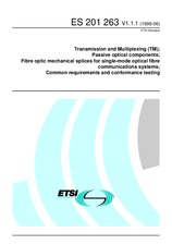 Die Norm ETSI ES 201263-V1.1.1 24.6.1999 Ansicht