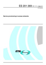 Die Norm ETSI ES 201269-V1.1.1 31.7.1998 Ansicht