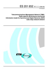 Die Norm ETSI ES 201652-V1.1.1 22.6.1999 Ansicht