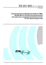 Die Norm ETSI ES 201653-V1.1.1 22.6.1999 Ansicht