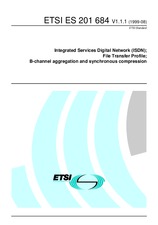 Die Norm ETSI ES 201684-V1.1.1 13.8.1999 Ansicht