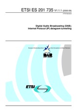Die Norm ETSI ES 201735-V1.1.1 25.9.2000 Ansicht