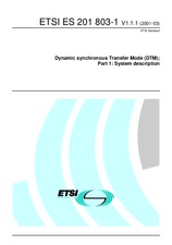 Die Norm ETSI ES 201803-1-V1.1.1 20.3.2001 Ansicht