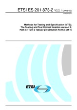 Die Norm ETSI ES 201873-2-V2.2.1 4.2.2003 Ansicht