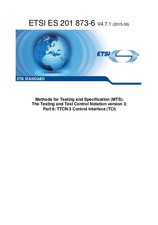 Die Norm ETSI ES 201873-6-V4.7.1 2.6.2015 Ansicht